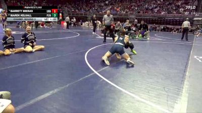 3A-175 lbs Champ. Round 2 - Marek Kelsall, Pleasant Valley vs Barrett Mieras, Linn-Mar