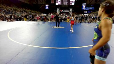 115 lbs Cons 16 #1 - Tai McBride, WY vs Yianna Foufas, NY