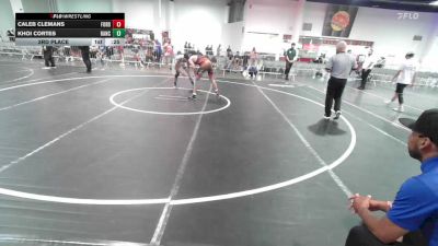 126 lbs 3rd Place - Caleb Clemans, Ford Dynasty WC vs Khoi Cortes, Rancho Bernardo WC