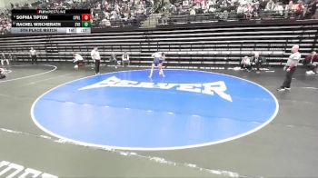 6A 125 lbs 5th Place Match - Rachel Wischerath, Syracuse vs Sophia Tipton, Copper Hills