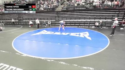 6A 125 lbs 5th Place Match - Rachel Wischerath, Syracuse vs Sophia Tipton, Copper Hills