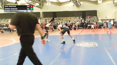 155-H2 lbs Semifinal - Nick Sampieri, Garden City vs Zoirov Zoirjon, Willpower Wrestling Club