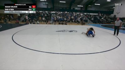 141 lbs Cons. Round 4 - Isaiah Wilson, Washington And Lee vs Dan O`Dea, Brockport