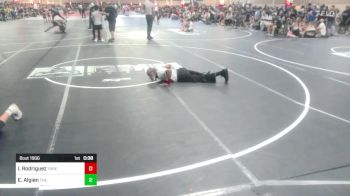 102 lbs Consi Of 8 #1 - Ian Rodriguez, Threshold WC vs Elijah Algien, The Colorado Mat Monkeys