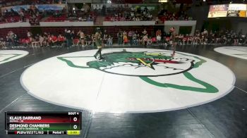 165 lbs Round 1 (8 Team) - Klaus Darrand, Dumas vs Desmond Chambers, Fort Worth Benbrook