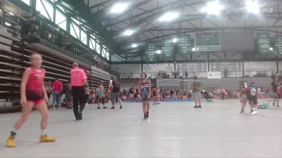89-94 lbs Quarterfinal - Linzee Mason, Northwest Jr. Lions Wrestling vs Emma Roecker, Big Dog Grappling Academy