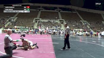 7A 126 lbs 3rd Place Match - Sam Mock, Smiths Station Hs vs Luke Dudley, Prattville