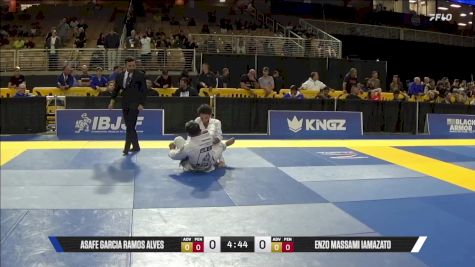 Enzo Massami Iamazato vs Asafe Garcia Ramos Alves 2025 Pan Jiu Jitsu IBJJF Championship