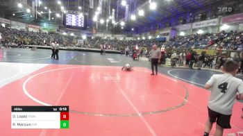 46 lbs Consi Of 4 - Dwayne Lopez, Team Garcia WC vs Ranen Marcum, Top Notch WC