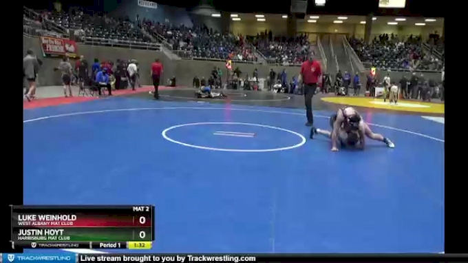 138 lbs Cons. Round 2 - Justin Hoyt, Harrisburg Mat Club vs Luke ...