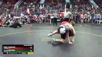 Quarterfinals (8 Team) - Will Hawkins, Clinton vs RJ Thompson, Hudson