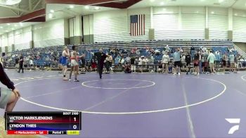 152 lbs Quarterfinal - Victor MarksJenkins, MD vs Lyndon Thies, IL