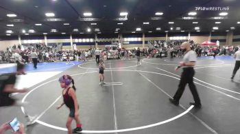 86 lbs Consi Of 8 #2 - Kash Koopmans, Legends Of Gold IA vs Tate Mikesell, Syracuse WC