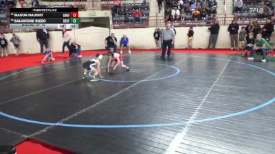 65_B lbs Round Of 16 - Mason Haught, Canon-McMillan vs Salvatore Rizzo, Southern Lehigh