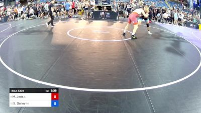 175 lbs Cons 16 #2 - Matthew Jens, IL vs Silas Dailey, WI