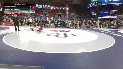 144 lbs Champ. Rd Of 128 - Brody Miess, WI vs Harry Kittredge, CT