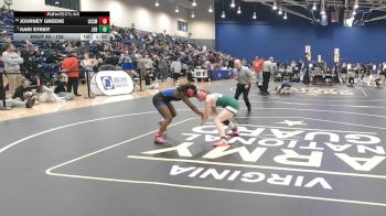 138 lbs Champ. Round 1 - Kari Streit, John S Battle vs Journey Greene, Oscar Smith