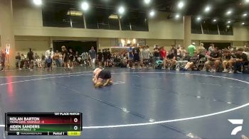 113 lbs Placement (4 Team) - Aiden Sanders, Florida Pitbulls vs Nolan Barton, Young Guns- Nashville