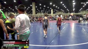 65 lbs Cons. Round 1 - Hudson Conner, Elevate Wrestling Club vs Austin Rogers, Wolfpack Wresting - Northshore