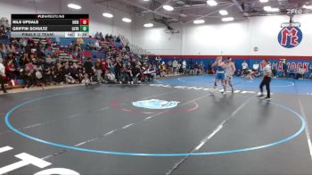 184 lbs Finals (2 Team) - Nils Updale, Ursinus vs Griffin Schultz, Luther