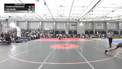 150 lbs Round Of 16 - Savion Witherspoon, Norwich Free Academy vs Leo Moore, Ridgefield