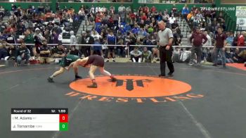 99 lbs Prelims - Michael Adams, MSGR Farrell vs Joseph Tornambe, Yorktown