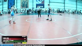 110 lbs Rd# 4- 2:00pm Friday Final Pool - Obie Vee, Crass Trained vs Mitchell Clark, No Escape