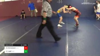 132 lbs Consolation - Brecken Strickland, Penn Delco vs Caidyn Leaf, Donegal