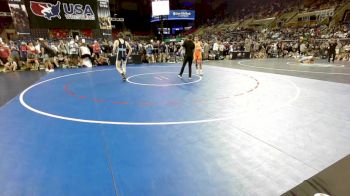 132 lbs Cons 64 #1 - Keygan Jennings, Illinois vs Colton King, North Dakota