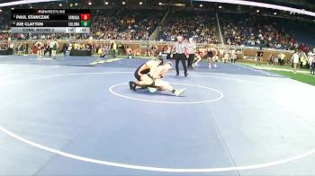 D3-190 lbs Cons. Round 2 - Joe Clayton, Coloma vs Paul Stanczak, Armada