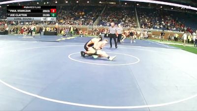 D3-190 lbs Cons. Round 2 - Joe Clayton, Coloma vs Paul Stanczak, Armada