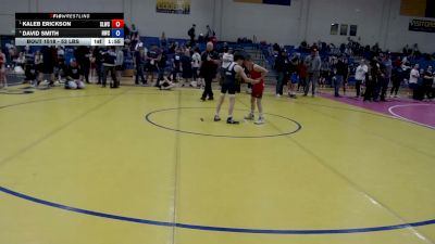 78 lbs Champ. Round 3 - Kaleb Erickson, Sandpoint Legacy Wrestling Club vs David Smith, Hawk Wrestling Club