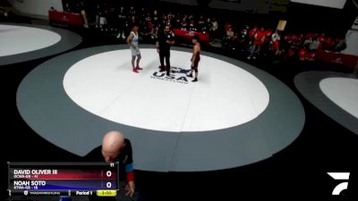 136 lbs Round 1 (10 Team) - David Oliver III, OCWA-GR vs Noah Soto, KTWA-GR