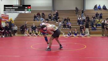 175 lbs Cons. Round 3 - Derek Roos, Benton Community vs Brayden Hakert, Center Point-Urbana