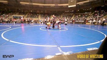 110 lbs Round Of 64 - Anze Williams, Meridian Maniacs Wrestling Club vs Fernando Sierra, OKC Saints Wrestling
