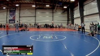 100 lbs Rd# 10- 4:00pm Saturday Final Pool - Giovanni Barone, Maryland GOLD vs Nathaniel Solorio, Rough House