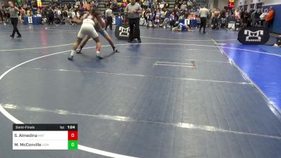 170 lbs Semifinal - Samuel Almedina, Mat Assassins vs Max McConville, Lions Den