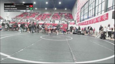 170 lbs Quarterfinal - Oliver Loehr, Crutchmer vs Caddo Gilmore, Crutchmer Wrestling Club