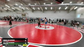 145 lbs Champ. Round 3 - Mieke Waanders, Englewood vs Kaliyah Schimpf, Broomfield