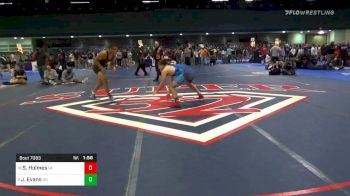 Match - Simeone Holmes, Va vs Jake Evans, Oh