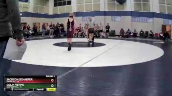 110 lbs Round 2 (4 Team) - Jackson Schaefer, Mater Dei vs Colin Verme, East Central