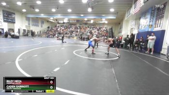 120 lbs Champ. Round 3 - Riley Meza, Fountain Valley vs Caden Garriott, South Torrance