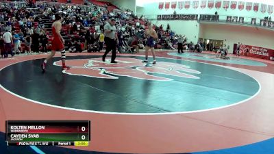 138 lbs Round 1 - Kolten Mellon, Wadsworth vs Cayden Svab, Jackson