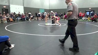 JV-44 lbs Round 1 - Brooklynn Audas, Colfax-Mingo vs Madison Ness, Williamsburg