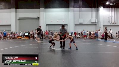 50 lbs Placement (4 Team) - Wesley Stott, Backyard Bullies vs Lawson Breytenbach, MF Purge