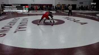 141 lbs Champ. Round 2 - Pierre Baldwin, Central vs Nicholas Torres, Johnson & Wales
