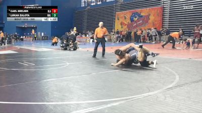 285 lbs Semifinal - Lukas Zalota, Malvern Prep vs Cael Mielnik, Blair Academy