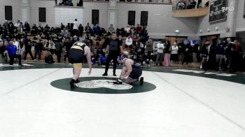 285 lbs Round Of 32 - Grayson Duhon, Bristol County/Dighton Rehoboth vs Kevin Dwyer, Scituate