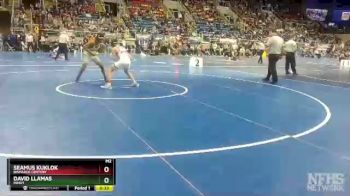 113 lbs 5th Place Match - Seamus Kuklok, Bismarck Century vs David Llamas, Minot