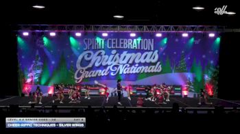 Cheer-riffic Techniques - Silver Wings [2025 L4.2 Senior Coed - D2 Day 2] 2025 Spirit Celebration Christmas Grand Nationals